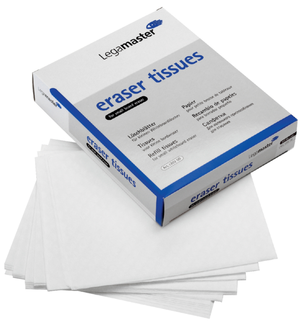 Recharge lingettes Legamaster 120200 pour effaceur 120100 100 pièces