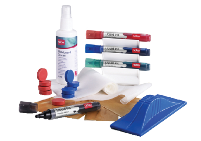 Whiteboard starterkit Nobo gebruikerskit