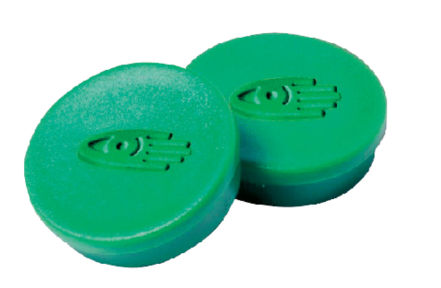 Aimant Legamaster 10mm 150g vert 10 pièces