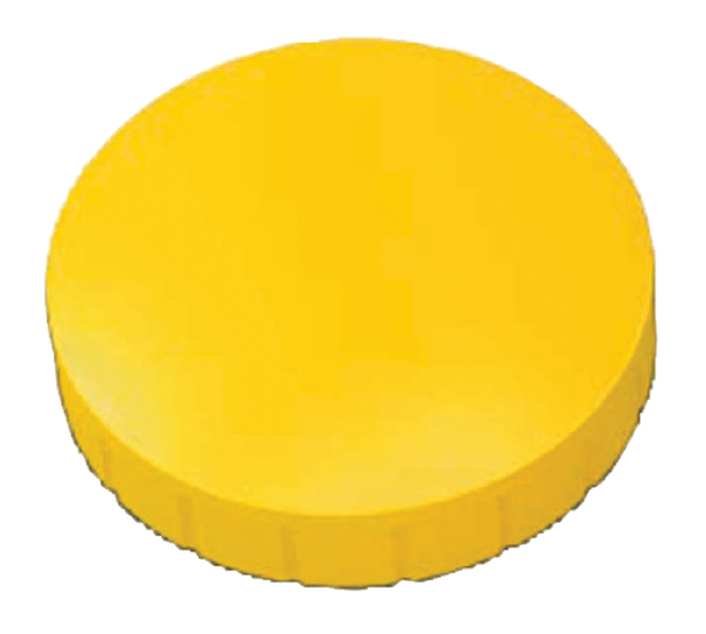 Aimant MAUL Solid 32mm 800g jaune 10 pièces