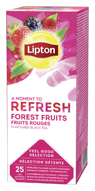 Thee Lipton Refresh forest fruits 25x1.5gr