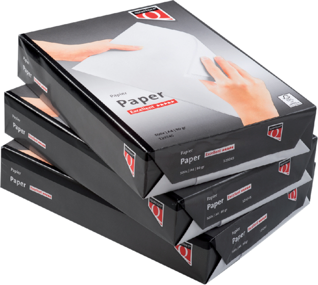 Kopieerpapier Quantore Excellent A4 80gr wit 500 vel