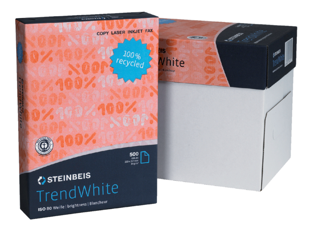 Papier copieur Steinbeis n°2 A4 80g blanc 500 feuilles