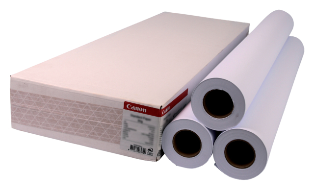 Papier jet d’encre Canon 914mmx50m 80g standard 3 rouleaux