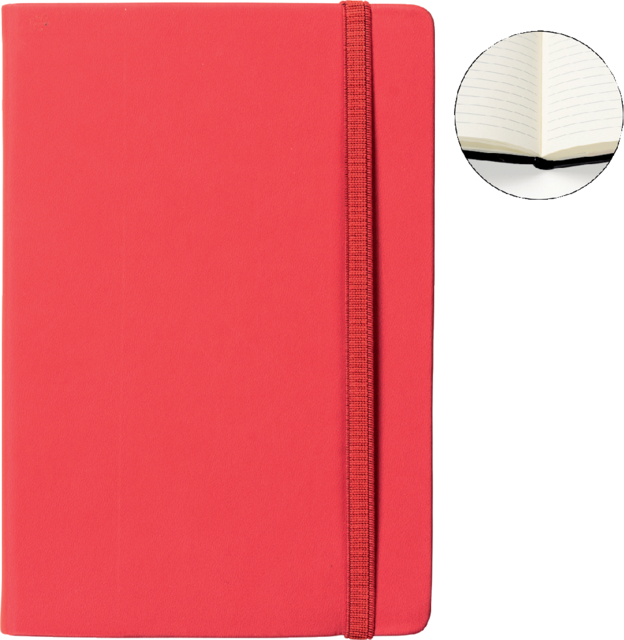 Carnet de notes Quantore A5 ligné 192 pages 80g rouge