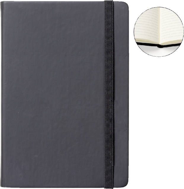 Carnet de notes Quantore A5 ligné 192 pages 80g noir