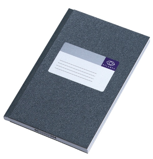 [040139] Carnet de notes Djois Atlanta 165x105mm ligné 192 pages gris