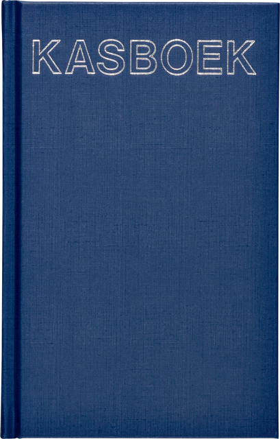 Livre de caisse relié 103x165mm 192 pages 1 colonne bleu