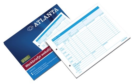 [235420] Fiche d’horaire Atlanta hebdomadaire A5 50 feuilles