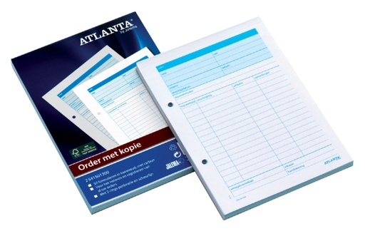 [235559] Bons de commande Djois Atlanta A5 50x2 feuilles autocopiante