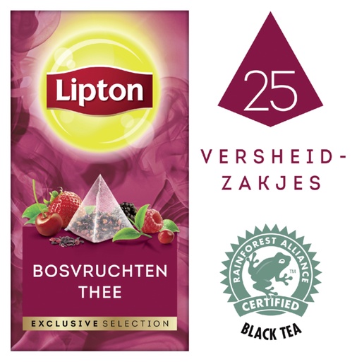 [899992] Thee Lipton Exclusive bosvruchten 25x2gr