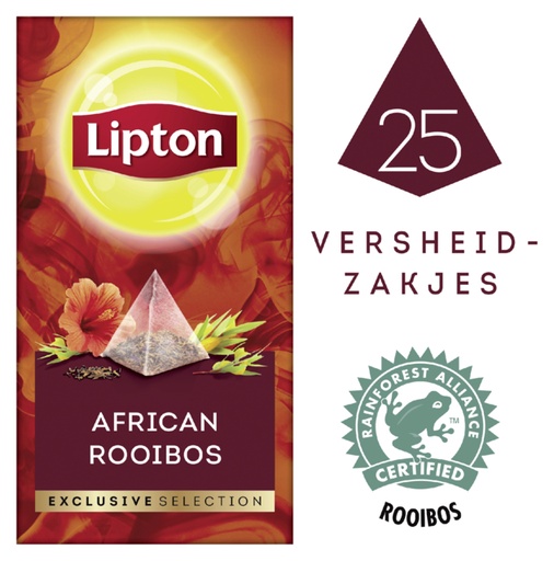 [899994] Thé Lipton Exclusive African Rooibos 25x 2g