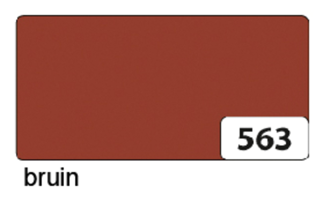 Etalagekarton Folia 1-zijdig 48x68cm 380gr nr563 bruin