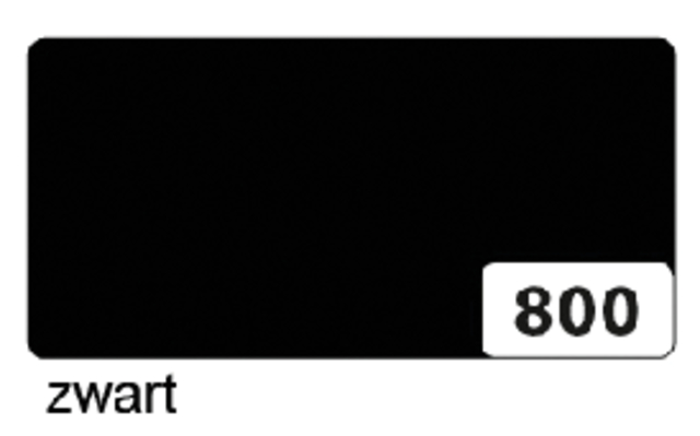 Etalagekarton Folia 1-zijdig 48x68cm 380gr nr800 zwart