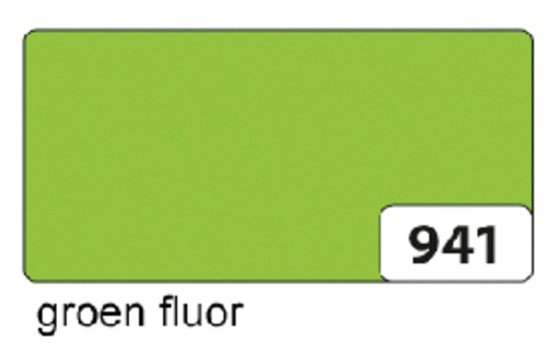 [142154] Etalagekarton Folia 1-zijdig 48x68cm 380gr nr941 fluor groen