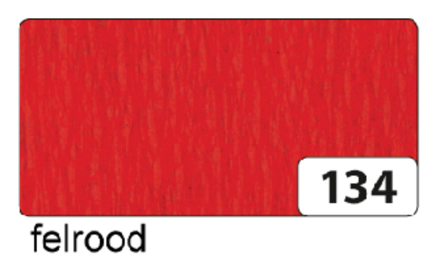 Papier crépon Folia 250x50cm nr 134 rouge vif