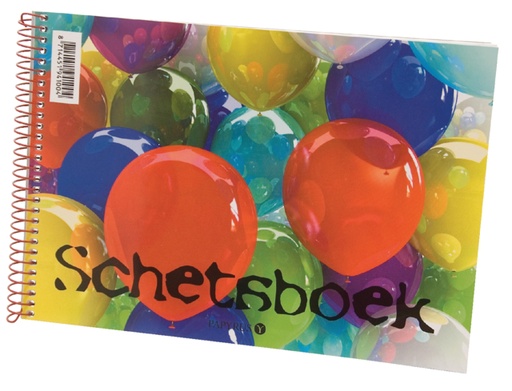 [097612] Schetsboek Papyrus ballon A4 120gr 20vel