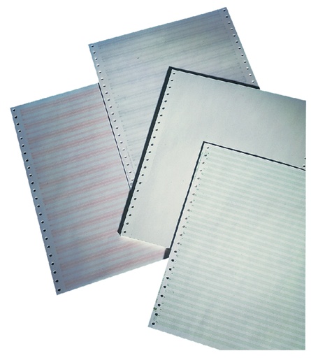 [128585] Papier listing 240mmx12” uni LP double 60/57g 1000 feuilles