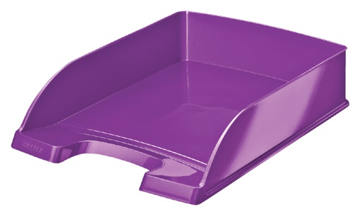 [390339] Corbeille à courrier Leitz WOW A4 violet