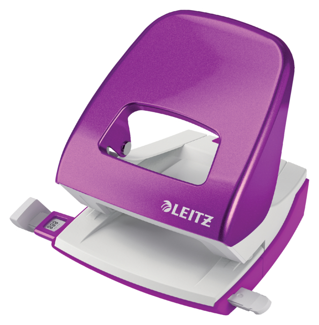 Perforateur Leitz 5008 WOW 2 trous 30 fls violet