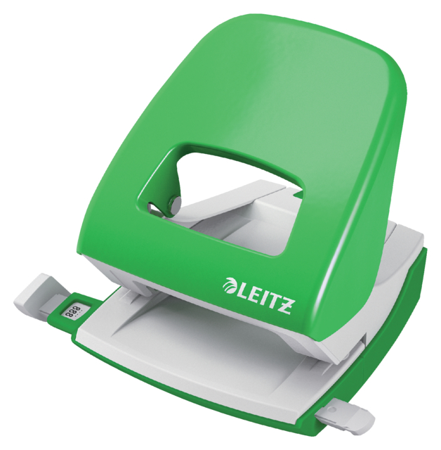 Perforateur Leitz 5008 2 trous 30 fls vert clair