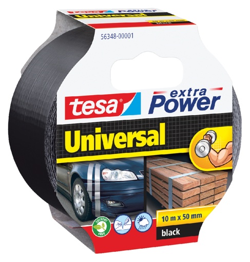 [800302] Duct tape tesa® extra Power Universal 10mx50mm zwart