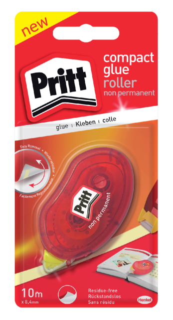 Roller de colle Pritt Compact non-permanent blister