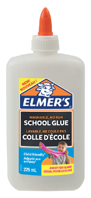 Colle d''école Elmer''s 225ml blanche