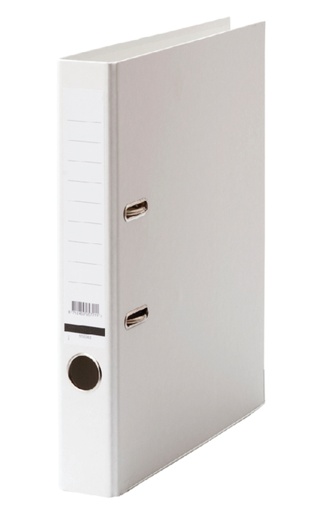 [502260] Classeur à levier Qbasic A4 50mm carton blanc