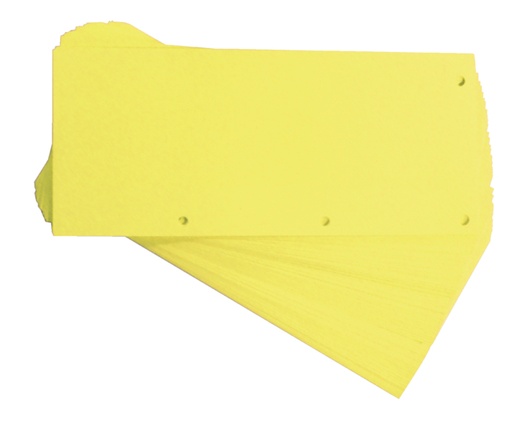 [504375] Bande de séparation Oxford Duo 240x105mm jaune 60 pièces