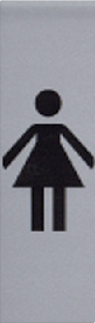 Pictogramme dames 165x44mm