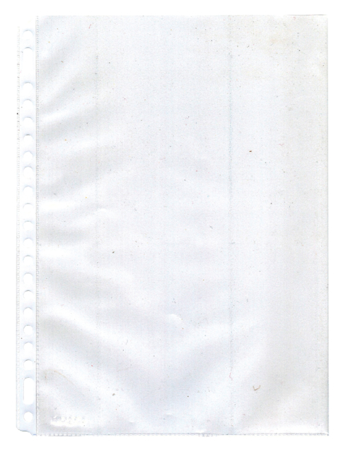 Pochette Kangaro A4 23 perforations PP 0,12mm lisse 10 pièces