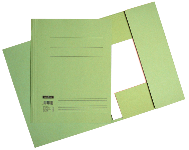 Chemise à rabats Quantore folio 300g vert