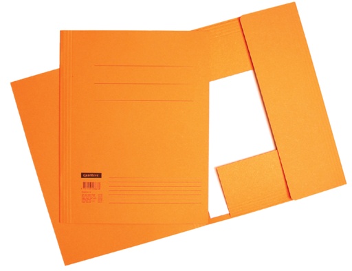 [510126] Dossiermap Quantore folio 300gr oranje