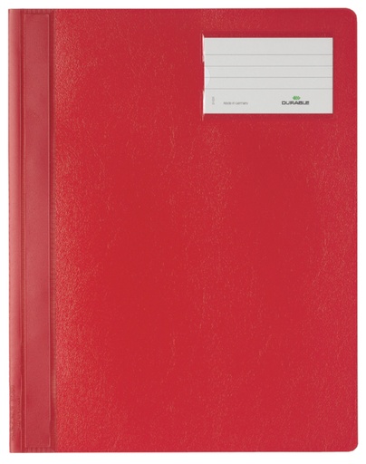 [512122] Snelhechter Durable A4 PVC etiketvenster rood