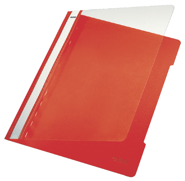 Chemise à lamelle Leitz Standard A4 PVC rouge
