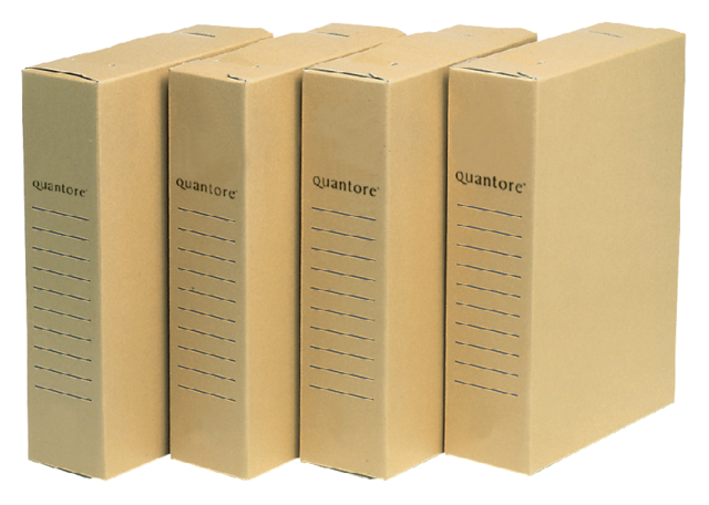 Boîte à archives Quantore in-folio 230x80x350mm