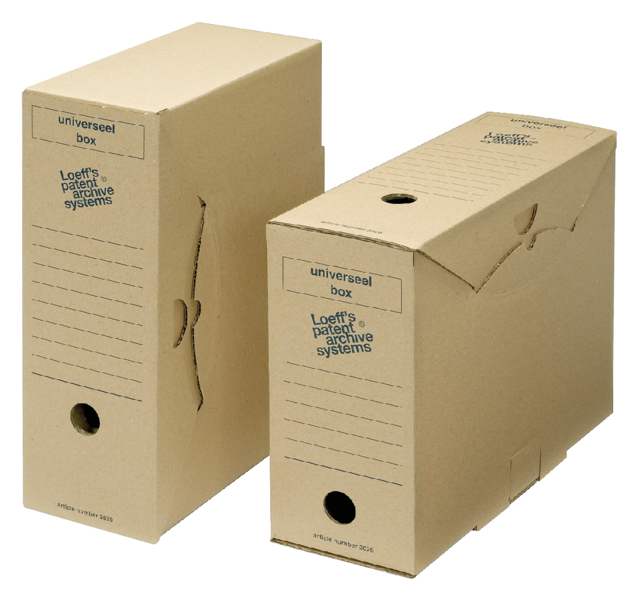 Archiefdoos Loeff''s Universeel Box 3020 340x250x120mm