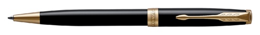 [600224] Stylo bille Parker Sonnet Black Lacquer GT Medium