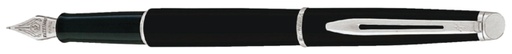 [600576] Stylo plume Waterman Hémisphère Noir Mat CT Fin