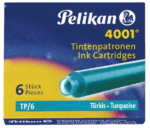 [609620] Inktpatroon Pelikan 4001 turquoise