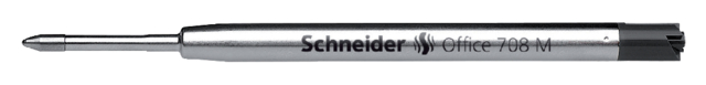 Recharge stylo bille Schneider Jumbo 7081 pour Parker Medium Noir