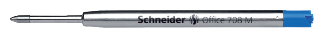 Recharge stylo bille Schneider Jumbo 7083 pour Parker Medium bleu