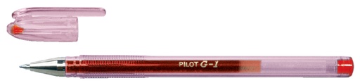 [614112] Stylo Gel PILOT G-1 Fin rouge