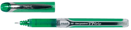 [636084] Roller PILOT Hi-Tecpoint Grip V7 Medium vert