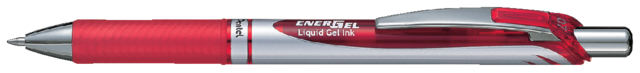 Roller gel Pentel Energel BL77 Medium rouge