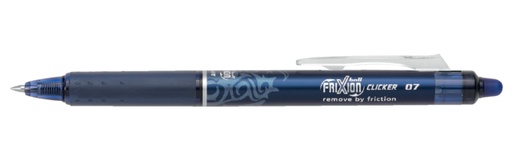 [636405] Rollerpen PILOT friXion clicker medium blauwzwart