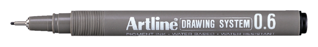 Fineliner Artline 0,6mm noir