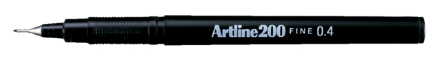 Fineliner Artline 200 ogive 0,4mm noir