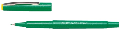 [632204] Fineliner PILOT Razor Point fijn groen